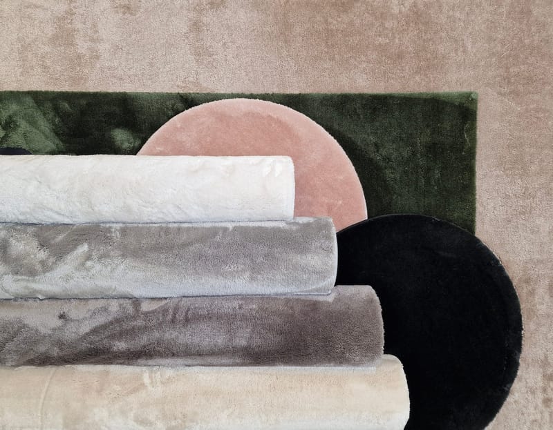 Cozy Ryamatta 240x340 cm Rektangulär - Silver - Products - Textil & mattor - Matta - Modern matta - Ryamatta