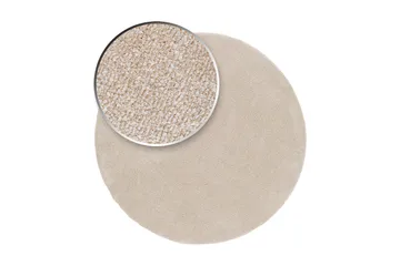 Sheraton Ryamatta Rund 240 cm - Creme - Products - Textil & mattor - Matta - Modern matta - Ryamatta