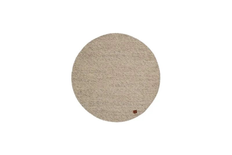 Skagen Ullmatta 200 cm Rund - Sandmelange - Products - Textil & mattor - Matta - Modern matta - Ullmatta