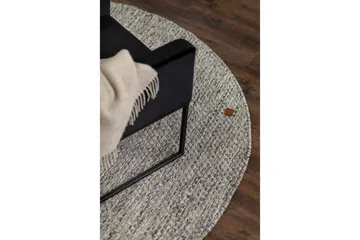 Torekov Ullmatta Rund 200 cm - Grå - Products - Textil & mattor - Matta - Modern matta - Ullmatta