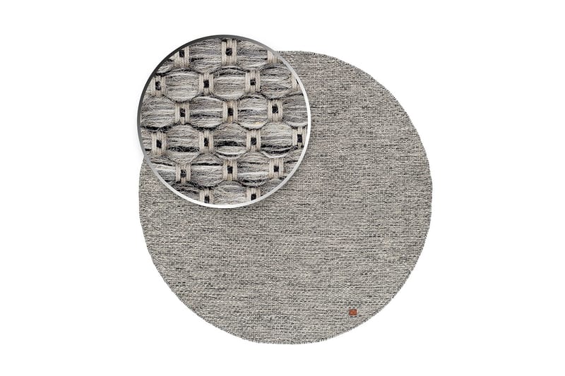Torekov Ullmatta Rund 200 cm - Grå - Products - Textil & mattor - Matta - Modern matta - Ullmatta