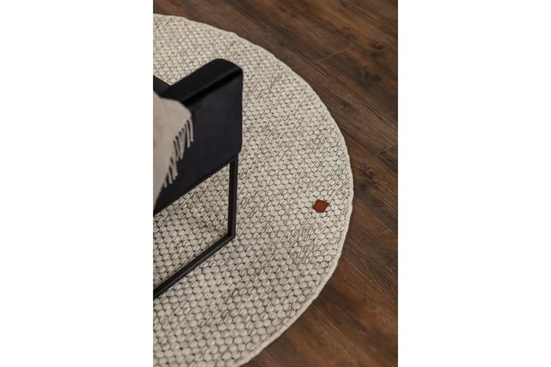 Torekov Ullmatta Rund 300 cm - Vit - Products - Textil & mattor - Matta - Modern matta - Ullmatta