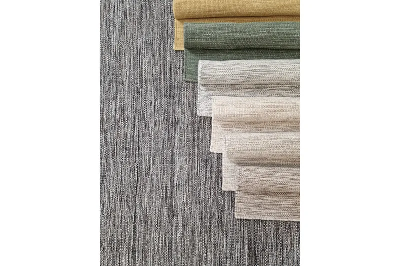 Birka Ullmatta Rund 240 cm - Gul - Products - Textil & mattor - Matta - Modern matta - Ullmatta
