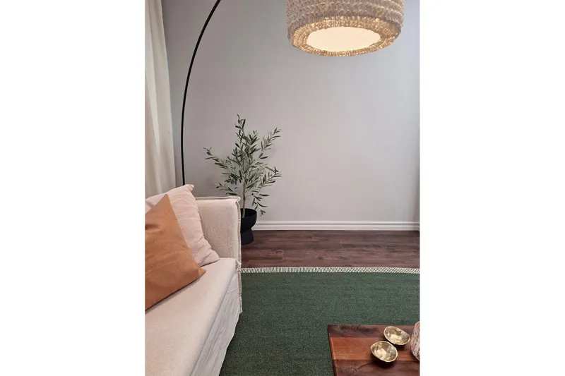 Vaxholm Ullmatta 160x230 cm Rektangulär - Grön - Products - Textil & mattor - Matta - Modern matta - Ullmatta