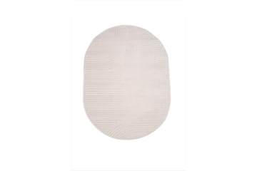 Vince Wiltonmatta 160x230 cm Oval - Vit - Products - Textil & mattor - Matta - Modern matta - Friezematta