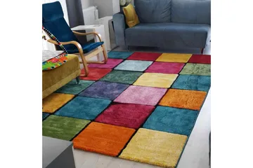 Omendra Wiltonmatta 160x230 cm Rektangulär - Flerfärgad - Products - Textil & mattor - Matta - Modern matta - Wiltonmatta