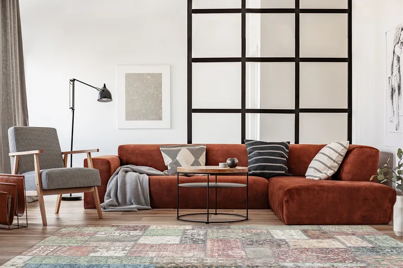 Tarfaya Friezematta 160x230 cm - Grön - Products - Textil & mattor - Matta - Modern matta - Wiltonmatta