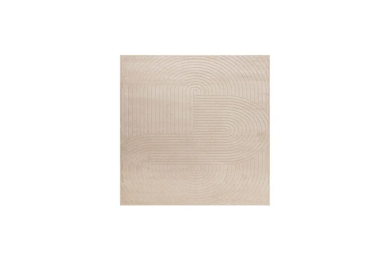 Wiltonmatta Hawaii Shape 240x240 cm, Linne, 240x240 cm, Linne