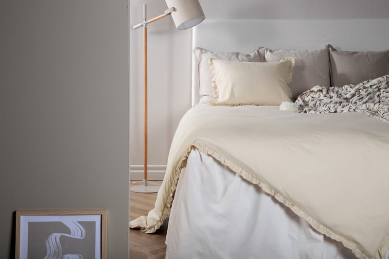 Lias Bäddset 2-Dels 150x200/50x60 cm - Beige - Products - Textil & mattor - Sängkläder - Bäddset & påslakanset - Påslakanset dubbelsäng