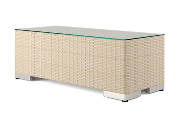 Bahamas Avslut utomhus 38x90 cm - Beige - Products - Utemöbler & utemiljö - Övrigt utemöbler - Moduler utesoffa