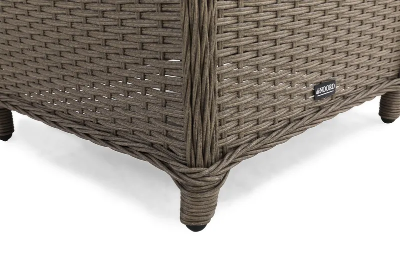 Marcus Fotpall till Öronlappsfåtölj Utomhus - Grå - Products - Utemöbler & utemiljö - Övrigt utemöbler - Moduler utesoffa - Fotpall & pall utomhus