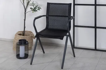 Alina Matstol Utomhus - Svart - Products - Utemöbler & utemiljö - Balkong & altan - Balkongmöbler - Balkongstol