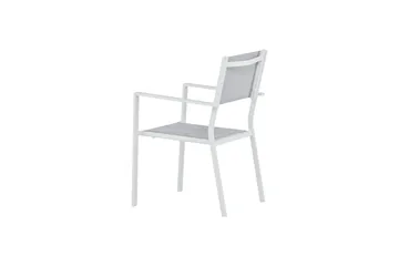 Copacabana Karmstol Utomhus Stapelbar Vit - Venture Home - Products - Utemöbler & utemiljö - Balkong & altan - Balkongmöbler - Balkongstol