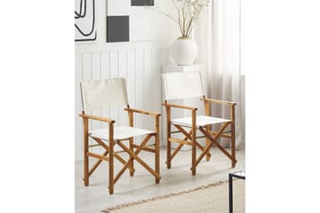 Salve Karmstol Utomhus - Ljusbrun/Vit - Products - Utemöbler & utemiljö - Balkong & altan - Balkongmöbler - Balkongstol