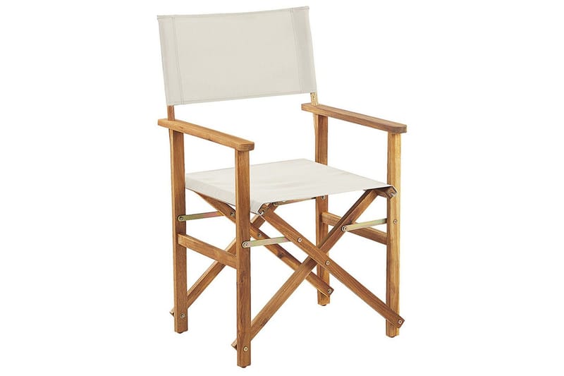 Salve Karmstol Utomhus, Ljusbrun/Vit