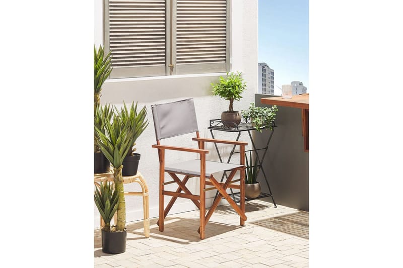 Salve Karmstol Utomhus - Mörkbrun/Grå - Products - Utemöbler & utemiljö - Balkong & altan - Balkongmöbler - Balkongstol