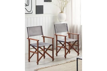 Salve Karmstol Utomhus - Mörkbrun/Grå - Products - Utemöbler & utemiljö - Balkong & altan - Balkongmöbler - Balkongstol