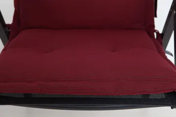 Positionsdyna Fritab Positionsdyna Canyon Dark red - Products - Utemöbler & utemiljö - Dynor - Positionsdynor