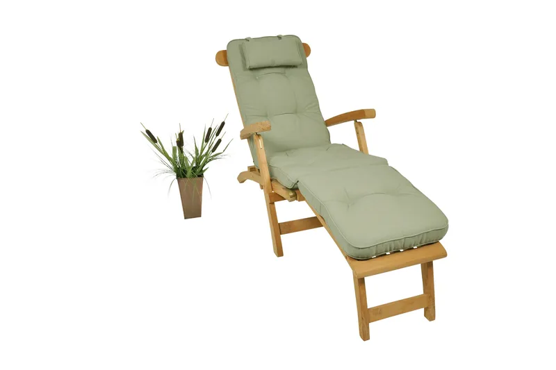 Standard Däckstolsdyna 50 cm - Grön - Products - Utemöbler & utemiljö - Dynor - Däckstolsdynor