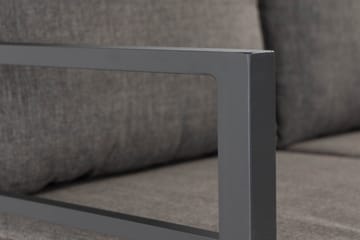 Ariany Soffgrupp - Svart / Gråa dynor - Products - Utemöbler & utemiljö - Loungemöbler - Loungeset & loungegrupp