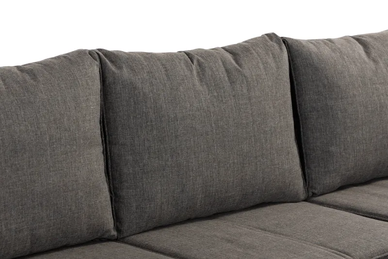 Ariany Soffgrupp - Svart / Gråa dynor - Products - Utemöbler & utemiljö - Loungemöbler - Loungeset & loungegrupp