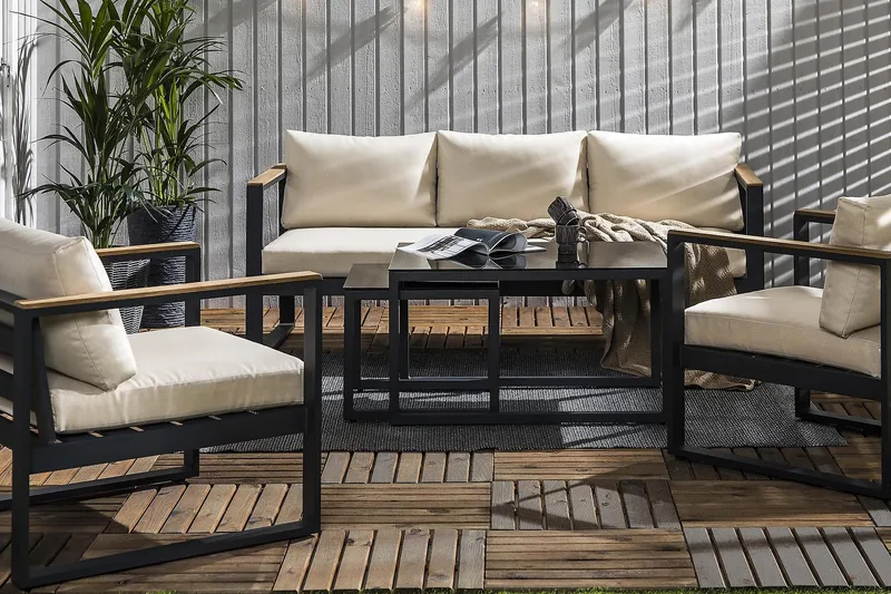 Aspvik Soffgrupp - Products - Utemöbler & utemiljö - Loungemöbler - Loungeset & loungegrupp