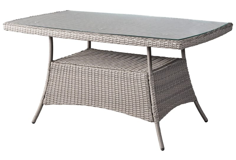California utemöbelgrupp med recliner soffa, fåtöljer och bord - Grå konstrotting - Grå - Products - Utemöbler & utemiljö - Loungemöbler - Loungeset & loungegrupp
