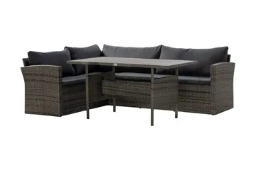 James Light Soffgrupp Utomhus  5-sits - Grå - Products - Utemöbler & utemiljö - Loungemöbler - Loungeset & loungegrupp