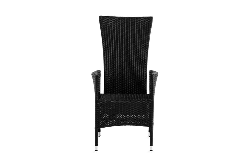 Jenny Matstol utomhus Ställbar - Justerbar Utefåtölj i Konstrotting - Svart - Products - Utemöbler & utemiljö - Loungemöbler - Loungestol utomhus