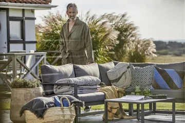 Loungegrupp Utomhus Hillerstorp Lundamo Grå - Grå - Products - Utemöbler & utemiljö - Loungemöbler - Loungeset & loungegrupp