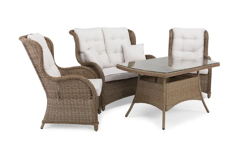 Marcus Soffgrupp Utomhus 2-sits Ink. Utefåtöljer - Natur - Products - Utemöbler & utemiljö - Loungemöbler - Loungeset & loungegrupp