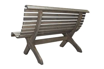 Norvald Bänk Utomhus - Grå - Products - Utemöbler & utemiljö - Loungemöbler - Loungesoffor