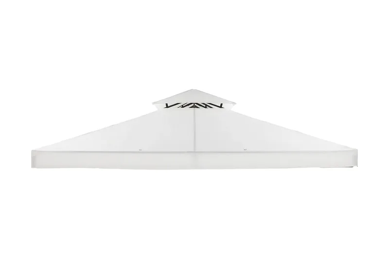 Bermuda Tak till Paviljong 4x3 m, Vit