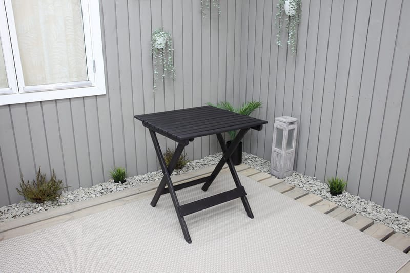 Edilma KlappUtebord 65 cm - Kaffesvart - Products - Utemöbler & utemiljö - Utebord & trädgårdsbord - Matbord utomhus