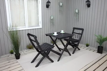 Edilma KlappUtebord 65 cm - Kaffesvart - Products - Utemöbler & utemiljö - Utebord & trädgårdsbord - Matbord utomhus