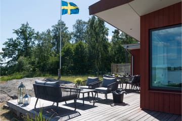 Hillerstorp Hunneslätt Utebord 90X150 Cm - Svart|Grå - Products - Utemöbler & utemiljö - Utebord & trädgårdsbord - Matbord utomhus