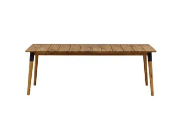 Julian Matbord Utomhus 210 cm - Svart/Brun - Products - Utemöbler & utemiljö - Utebord & trädgårdsbord - Matbord utomhus