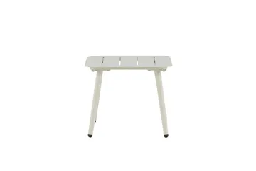 Lina Sidobord och BlomUtebord Utomhus 40 cm Teak Trä - Beige - Products - Utemöbler & utemiljö - Utebord & trädgårdsbord - Sidobord utomhus