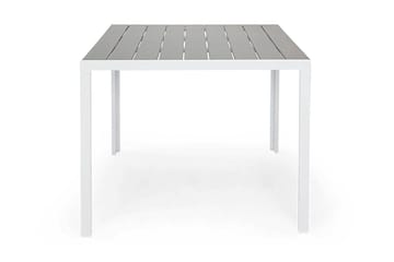 Tunis Utebord 90x90 cm – Litet Matbord Utomhus för Uteplats i Aintwood - Grå / Vit - Products - Utemöbler & utemiljö - Utebord & trädgårdsbord - Matbord utomhus