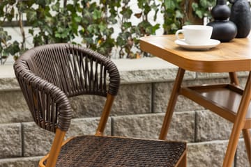 Amadora Balkonggrupp 2-sits - Brun - Products - Utemöbler & utemiljö - Utegrupp - Cafegrupp & cafeset