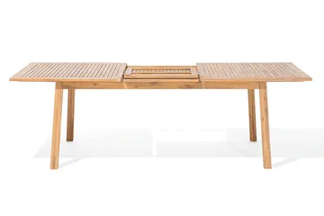 Cesana Trädgårdsmöbelset Med Utebord+8 Utestolar - Trä/Natur - Products - Utemöbler & utemiljö - Utegrupp - Matgrupp utomhus