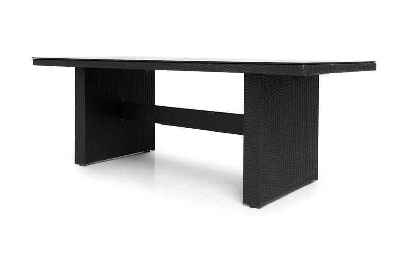 Majestic Matgrupp 210 + 6 Thor Fåtölj - Svart/Svart - Products - Utemöbler & utemiljö - Utegrupp - Matgrupp utomhus