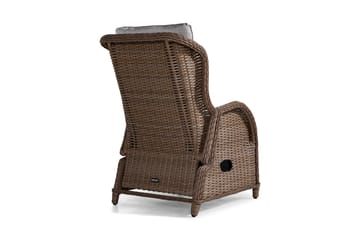 Marcus Caféset med 2 Reclinerfåtöljer Utomhus m Dyna - Natur - Products - Utemöbler & utemiljö - Utegrupp - Cafegrupp & cafeset