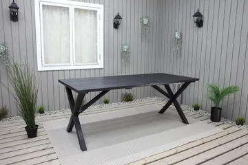Oliver Matgrupp Utomhus 6 Utestolar - Brun - Products - Utemöbler & utemiljö - Utegrupp - Matgrupp utomhus