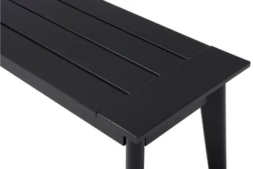 Hillerstorp Utestoltö Bänk Utomhus Svart - Svart - Products - Utemöbler & utemiljö - Utesoffa - Trädgårdsbänk & utebänk