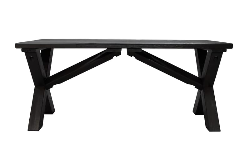 Lietinna Utebänk 100 cm - Svart - Products - Utemöbler & utemiljö - Utesoffa - Trädgårdsbänk & utebänk