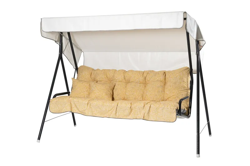 Suvi Komplett Hammock 200 cm, Grå/Gul