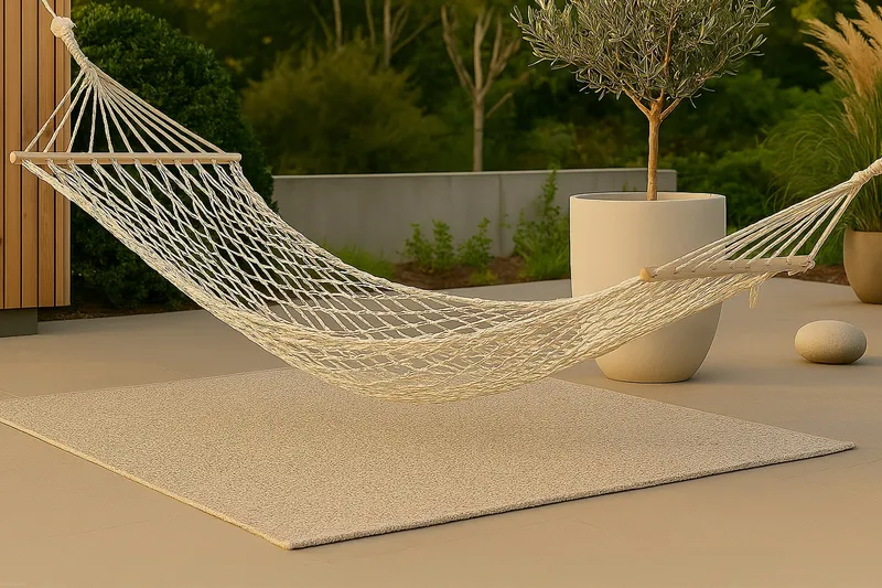 Ubud Hängamtta - Offwhite/Natur - Products - Utemöbler & utemiljö - Utesoffa - Hängmatta
