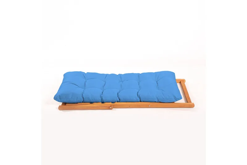 Gardellis Solstol 173x120 cm - Blå/Natur - Products - Utemöbler & utemiljö - Utestol & trädgårdsstol - Solstol