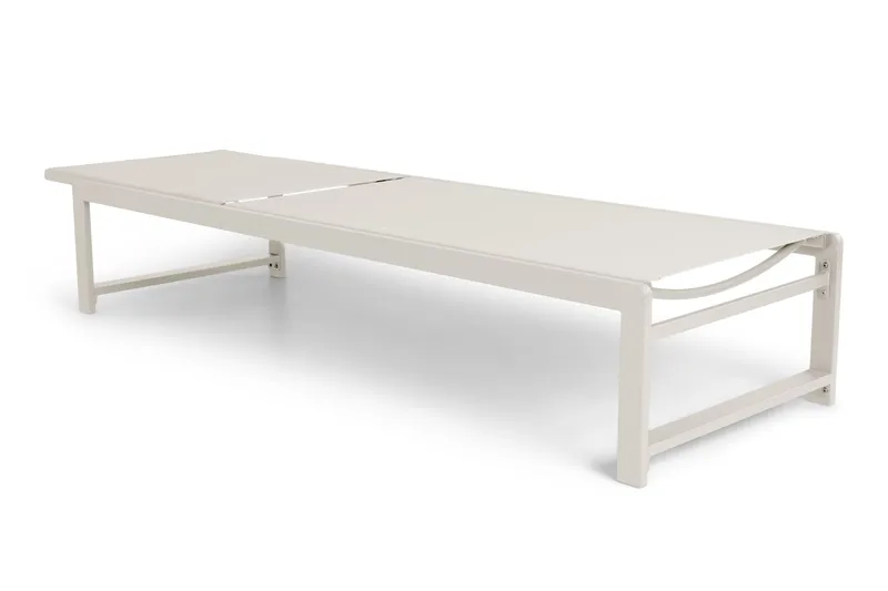 Sanna Solsäng Med Justerbart Ryggstöd - Beige - Products - Utemöbler & utemiljö - Utestol & trädgårdsstol - Solsäng & solvagn